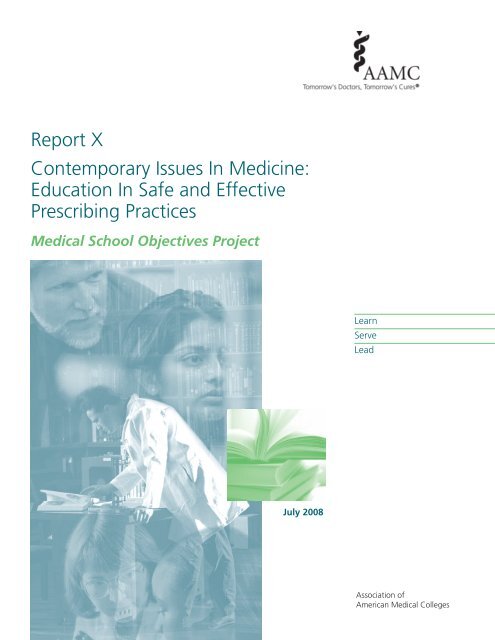 Education In Safe and Effective Prescribing Practices - AAMC's ...