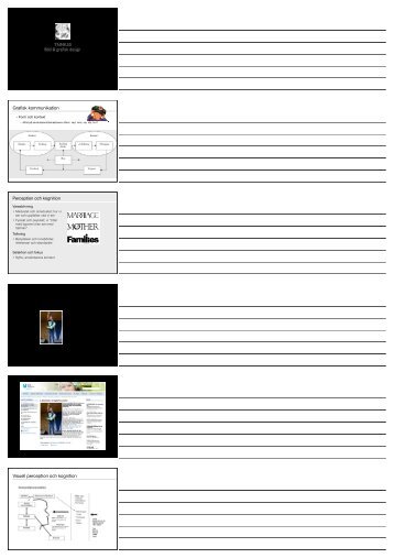 TNMK30 Bild & grafisk design Grafisk kommunikation Visuell ...