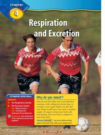 Respiration and Excretion - McGraw-Hill Higher Education