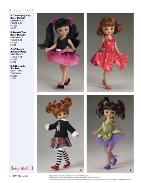 Collection - Tonner Doll Company