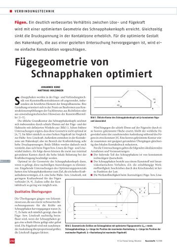 0610 Fuegegeometrie Schnapphaken optimiert - IWK - HSR ...