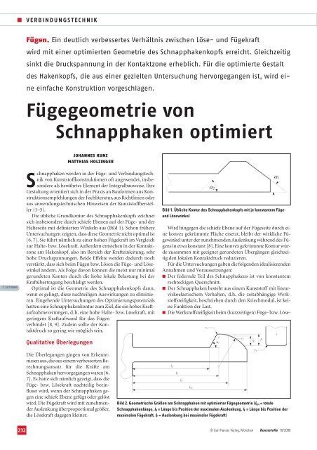 0610 Fuegegeometrie Schnapphaken optimiert - IWK - HSR ...