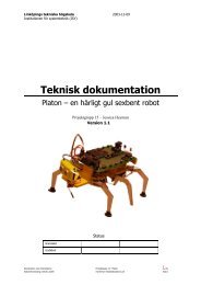 Teknisk dokumentation