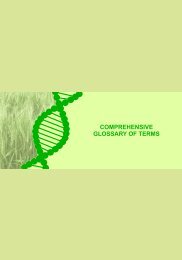 4. Comprehensive Glossary of Terms - IGMORIS - Indian GMO ...