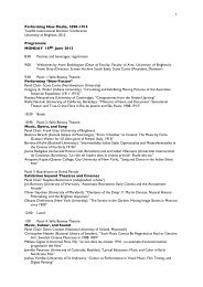 Final program and schedule (PDF) - Domitor.org