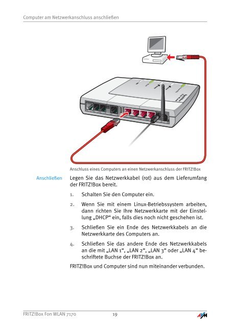 Handbuch FRITZ!Box Fon WLAN 7170 - Unitymedia