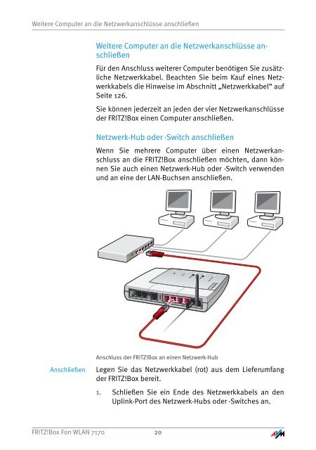 Handbuch FRITZ!Box Fon WLAN 7170 - Unitymedia