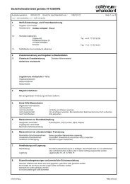 Sicherheitsdatenblatt gemäss 91/155/EWG - NETdental