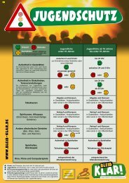 Jugendschutz - bleib klar