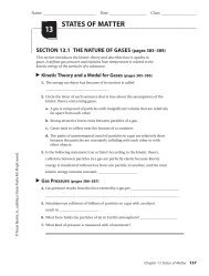 Chapter 2 Matter And Change Worksheet Answers Pearson