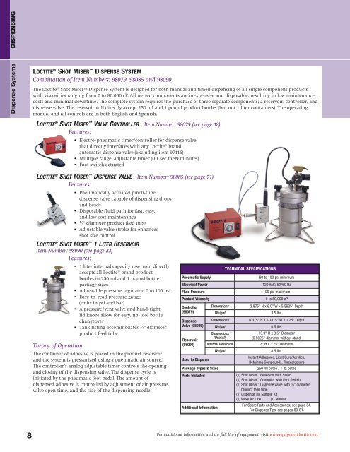 equipment sourcebook - Loctite.ph