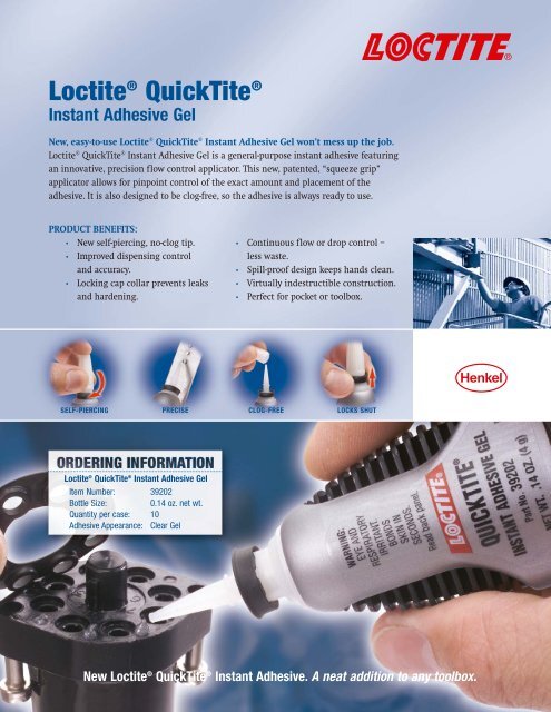 LoctiteÂ® QuickTiteÂ® - Loctite.ph
