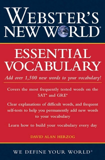 Essential Vocabulary Noel S Esl Ebook Library