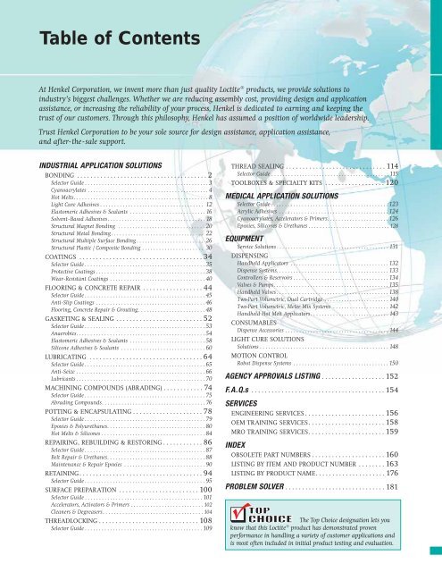 Loctite Retaining Compound Chart