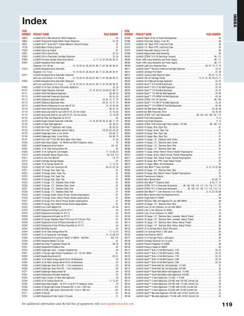 equipment sourcebook - Loctite.ph