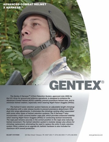 Product Datasheet - Gentex Corporation