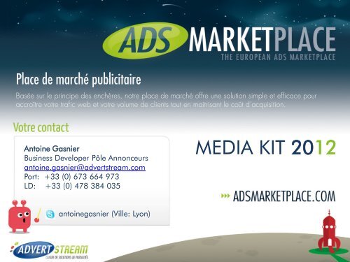 Kit Média Annonceur 2012 disponible - Advertstream