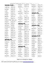 8908f eprom/flash list - caprilion enterprise company