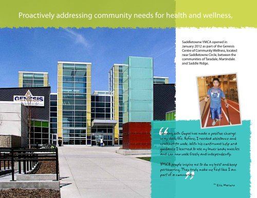 Annual Report 2012 - YMCA Calgary