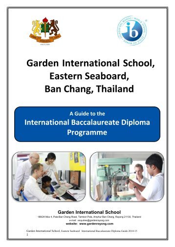 Garden International School, Eastern Seaboard, Ban Chang, Thailand