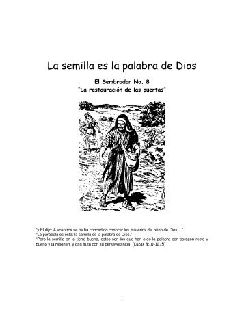 La restauracion de las puertas.pdf - IGLESIA DE CRISTO ...