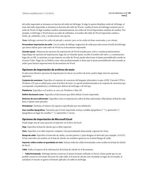 Descargar Adobe Indesign CS5 2 - Mundo Manuales