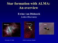 Star formation with ALMA: An overview