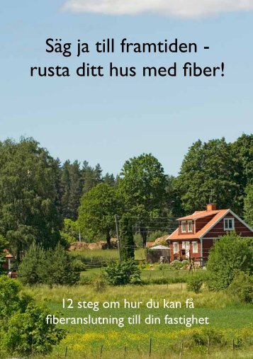 Information om fiber pÃ¥ landsbygden - Ljungby