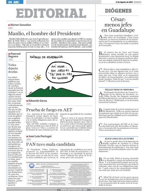 Medios - Periodicoabc.mx