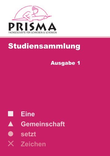 Studiensammlung - Prisma