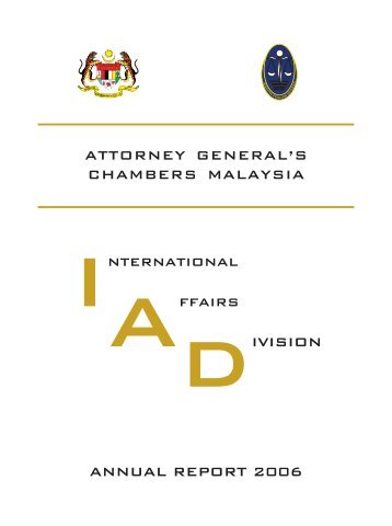 attorney general's chambers malaysia annual report 2006 DiVision