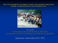 CLIMATE CHANGE AND URBAN FLOODING IN HO CHI MINH CITY