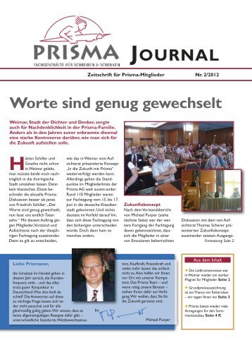 JOURNAL - Prisma Fachhandels AG