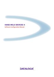 Datalogic Heron Software Configuration Manual - The Barcode ...