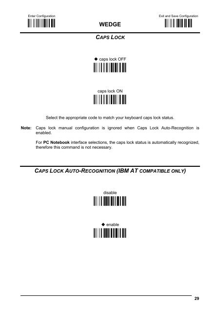 Datalogic Heron Software Configuration Manual - The Barcode ...