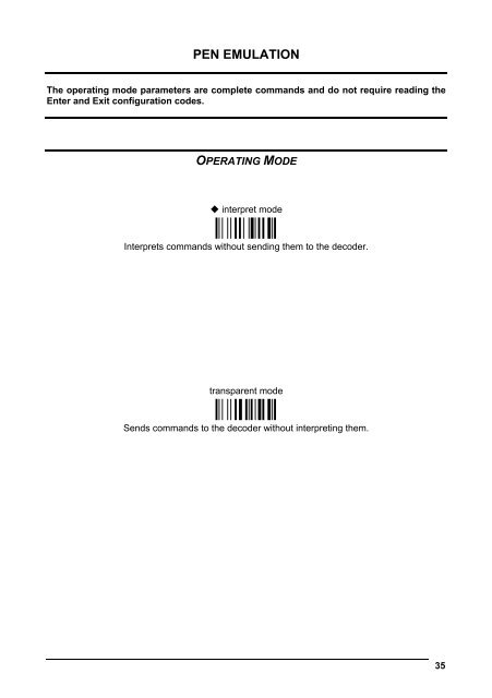 Datalogic Heron Software Configuration Manual - The Barcode ...