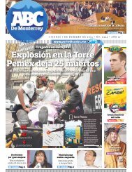 ExplosiÃ³n en la Torre Pemex deja 25 muertos - Periodicoabc.mx