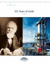 125 Years of Linde - The Linde Group