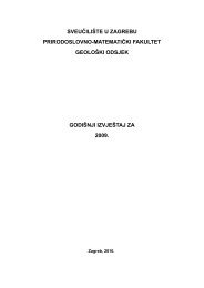 Odjeljak 21.2 daje relativne dobi datiranja stijena