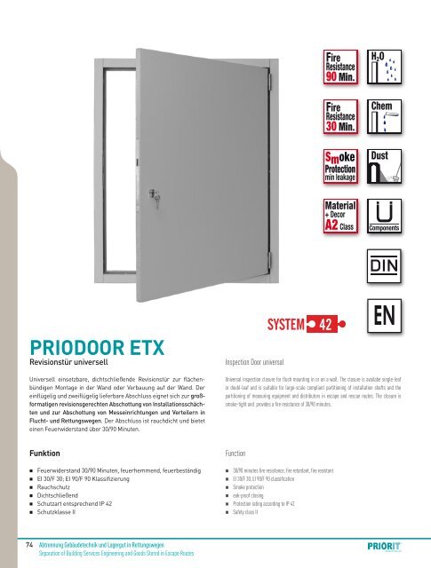 PRIODOOR ETX - Priorit