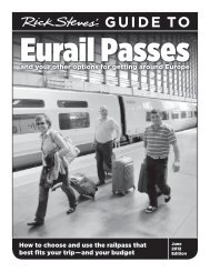 GUIDE TO Eurail Passes - Rick Steves