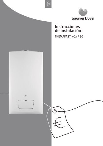 Instrucciones de instalaciÃ³n - Saunier Duval