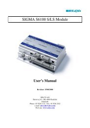 S6100 Manual UK - DSL electronic Â® GmbH