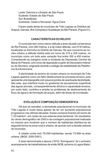 Anais Semana de HistÃ³ria 2005 - Campus de TrÃªs Lagoas