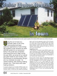 Do-It-Yourself Solar Water Heating System in Iowa - Equal Parenting ...