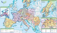 Railway map - Eurail