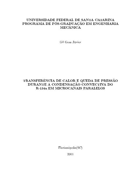 universidade federal de santa catarina programa ... - LEPTEN - UFSC