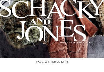 Schacky-Jones F-W 2012-13.indd - Schacky and Jones