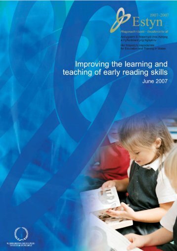 Improving the learning and teaching of early reading skills - Estyn