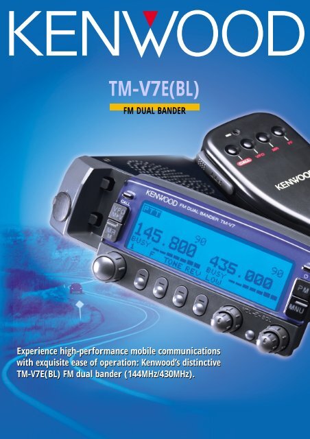 TM-V7E(BL) - Kenwood